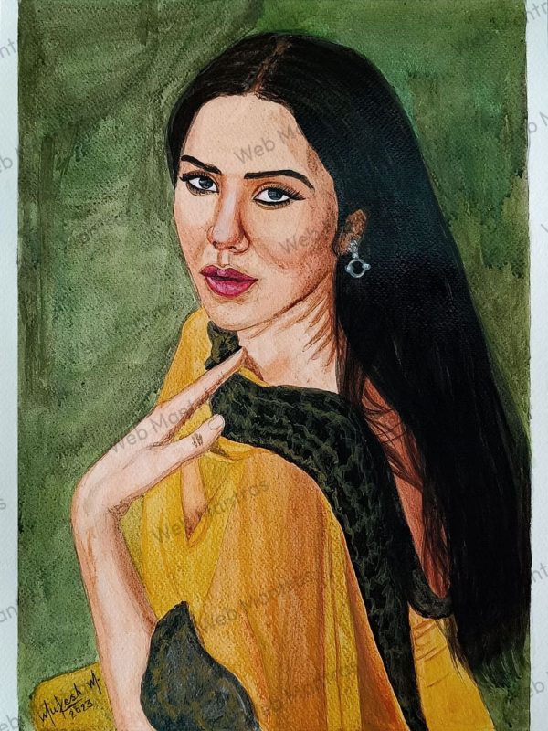 sonam bajwa painting