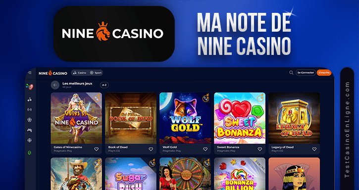Nine casino online, nine casino connexion